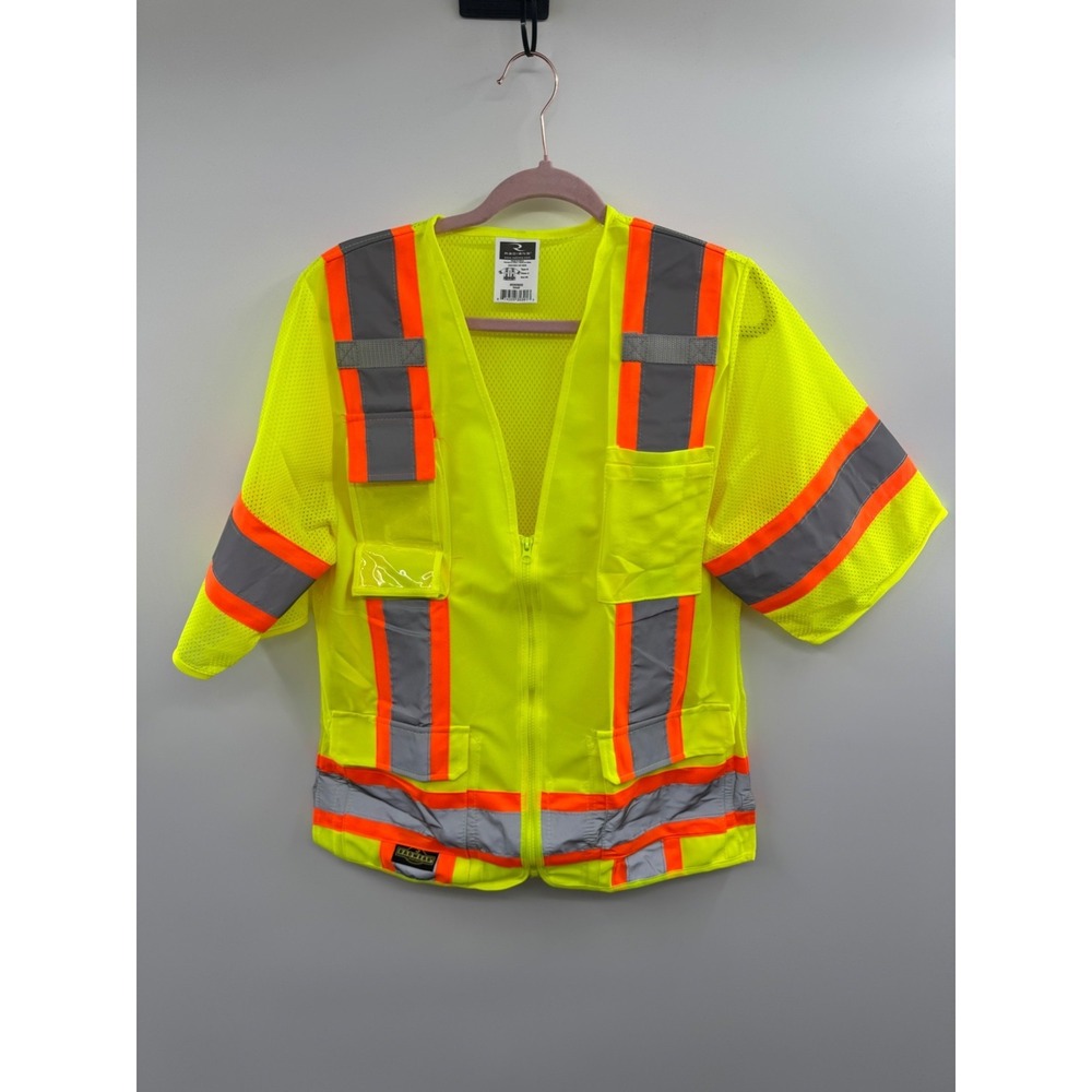 NWT Radians Surveyor Type R Class 2 Safety Vest Women S Volt 2-Shoulder Mic Tabs